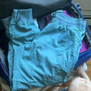 Teal Scrub Joggers